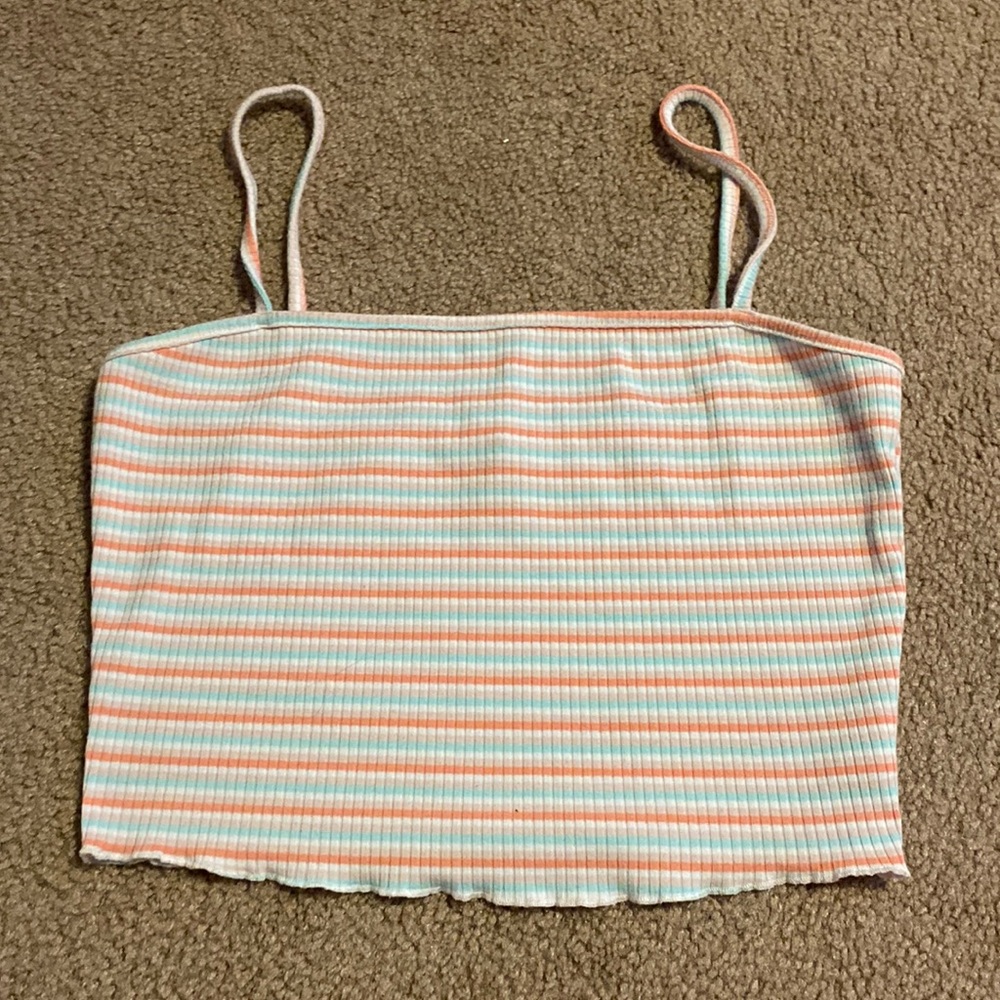 striped top